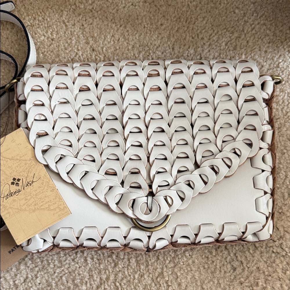 Patricia Nash -Porticci Crossbody- Latte